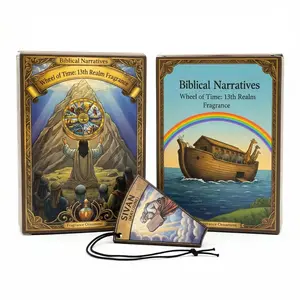 13 Different Scents Biblical Story Fragrance Ornament | Aesthetic Car Freshener & Room Decor | Unique Christian Gift 1 Set