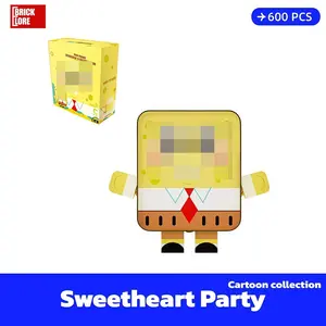 [BrickLORE](SHIP FREE)Sweetheart Party Cartoon collection 600 Pieces