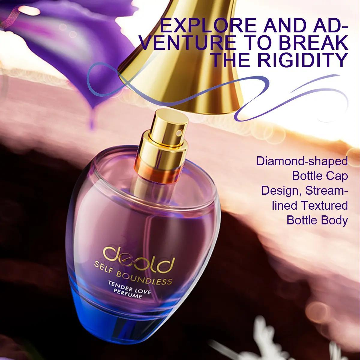 Deold Tender Love Women's Perfume - Romantic Floral Woody Fragrance with Bergamot, Iris & Vanilla - 50ml Long-Lasting Gift for Wife, Girlfriend & Mom