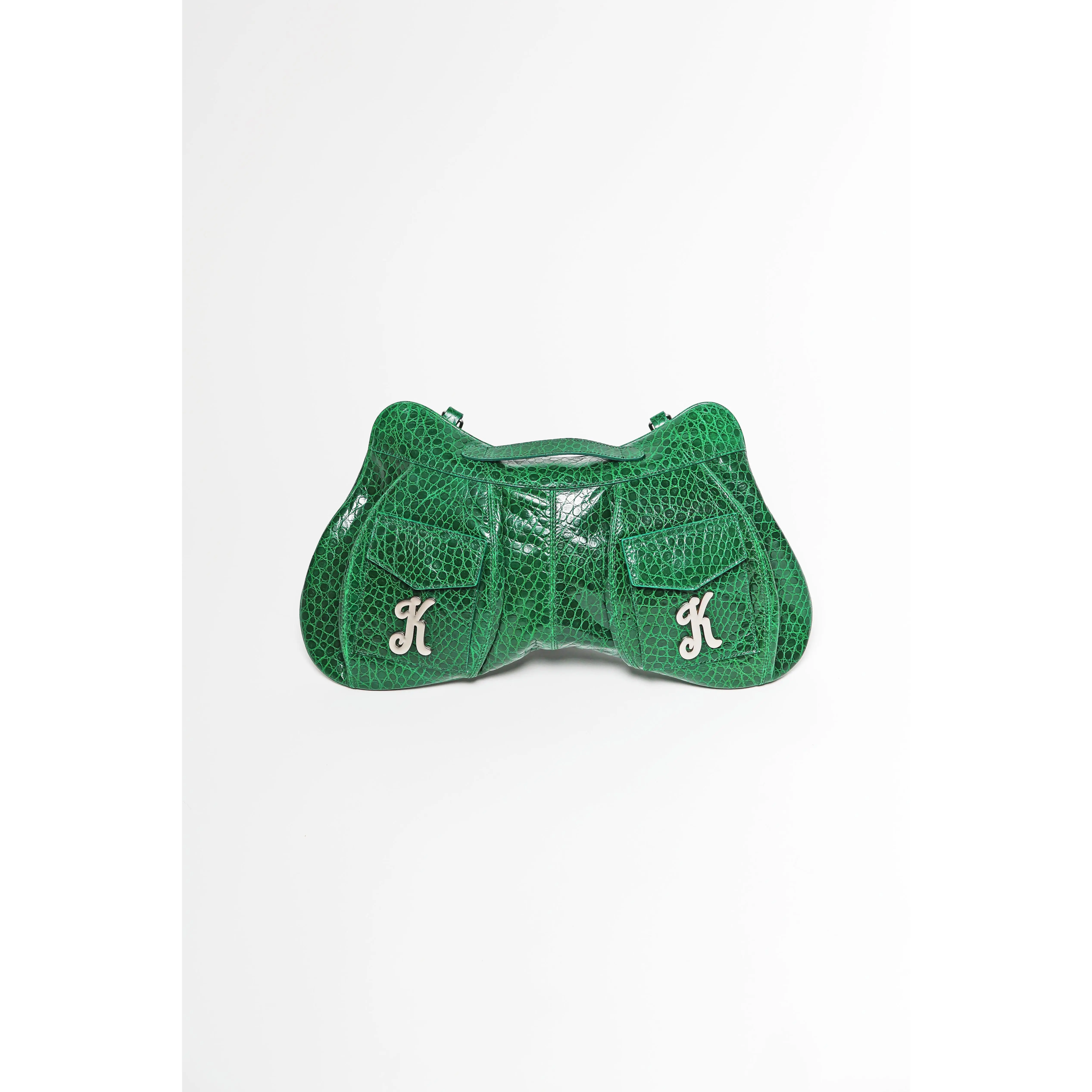 Green Croc Butt Bag Green Croc Butt Bag