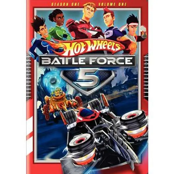 USED Book - Hot Wheels Battle Force 5: Season 1, Volume 1 (DVD) - english