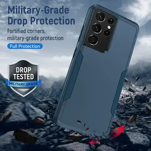 Heavy Armor Shockproof Phone Case For Samsung Galaxy S21  S22 S23 S24 S25 Ultra Plus S20 FE 5G S10 A32 A52 A72 A53 A73 Back Cover