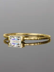 1 PC Pretty Cubic Zirconia Marquise Cut Ring Solitaire Engagement Rings For Women For Valentine's Day Gift Wedding Anniversary Party Jewelry