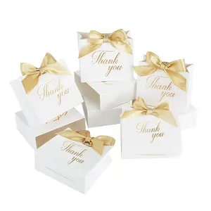 Candy Packaging Box with Ribbon Handle, Gift Box & Perfume Case, Ideal for Chocolate Strawberries, Pastries, Muffins, Donuts