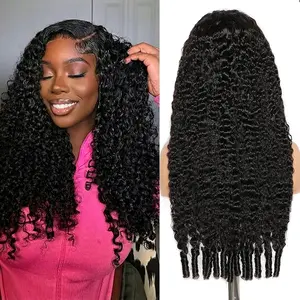 YTSOQ 13x6 200% Density Burmese Curly Wig Full Lace Wig 13X6 HD Lace Frontal Wig for Woman Water Wave Virgin Human Hair Wigs Pre Plucked Natural Hairline DateLarger Lace Space True To Length DealsForYouDays