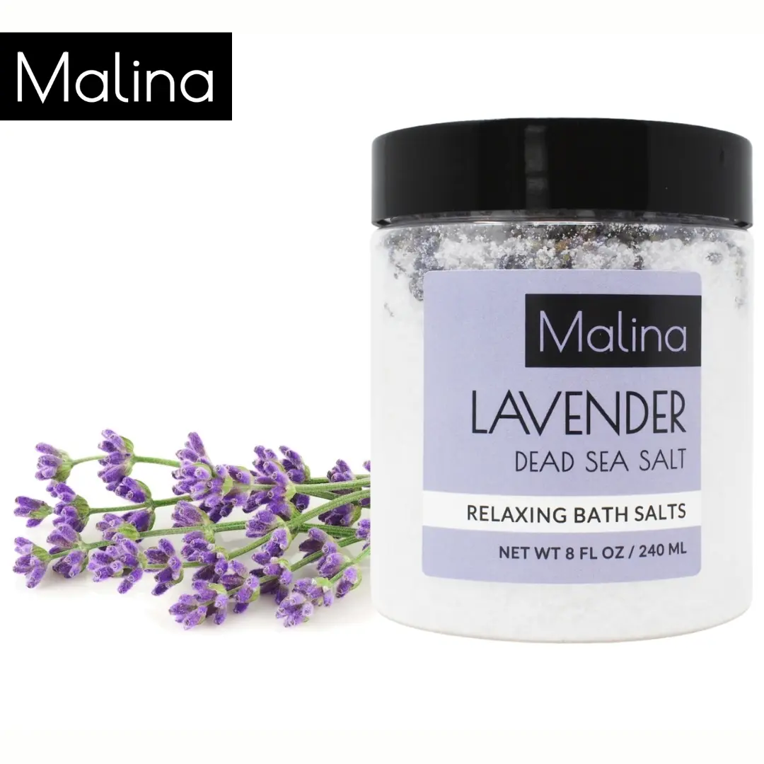 Malina New York Organic Relaxing Lavender Soaking Salts