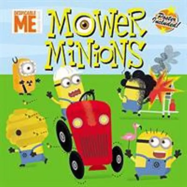 USED Book - Despicable Me Minion Made: Mower Minions [With Poster] (Paperback) - english