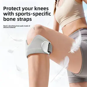 Adjustable Knee Support Brace – Sports-Specific Bone Strap Design for Running, Hiking & Gym, Stable Knee Stabilizer for Men & Women