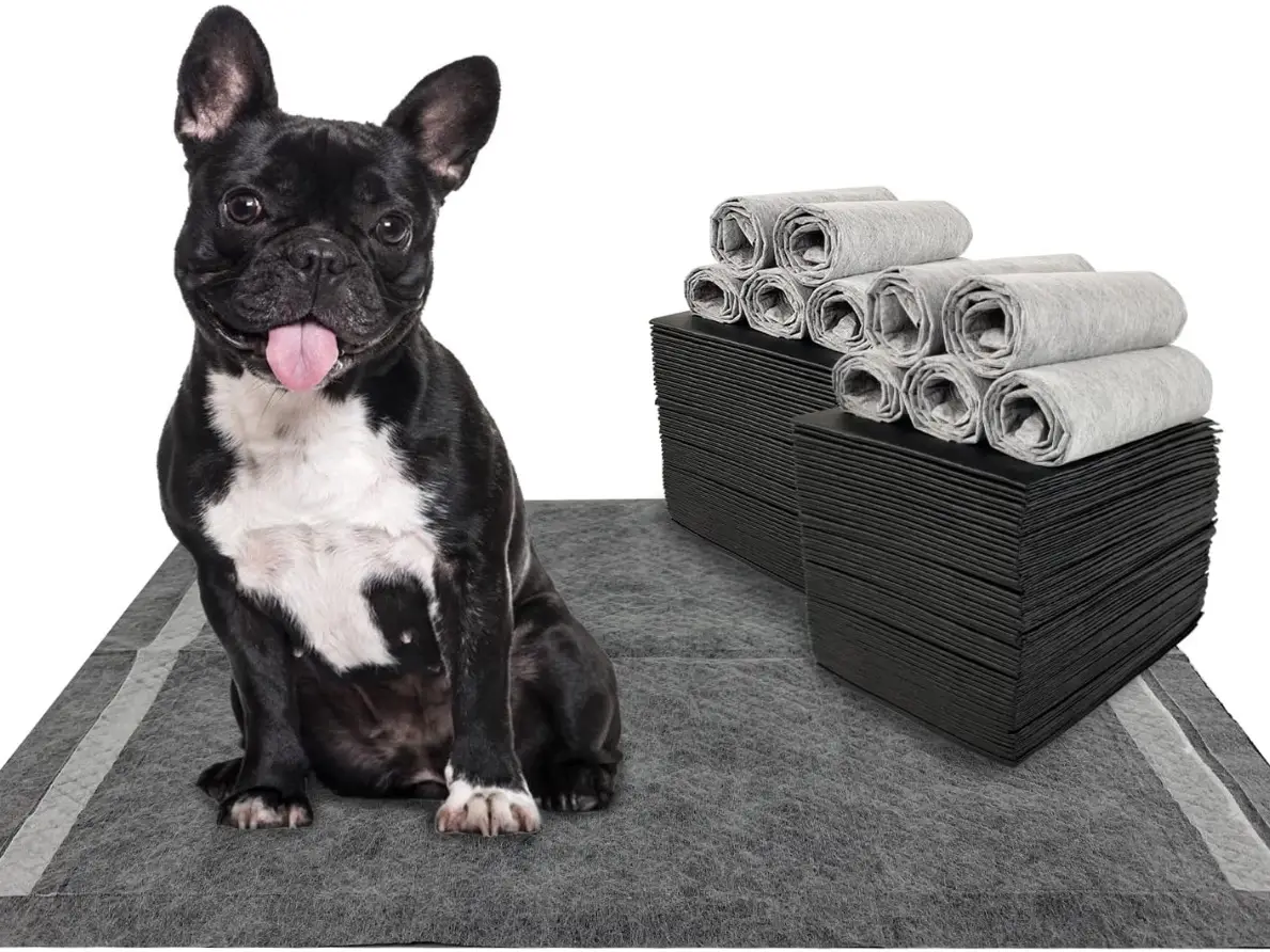 KOI PET  Non-Slip Training Pads for Large Pets and Puppies,Pet-Specific Charcoal Absorbent Urine Pads,Deodorizing & Leak-Proof, Premium Carbon Dog Pee