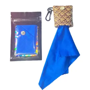 Microfiber Cloth and Storage pouch.