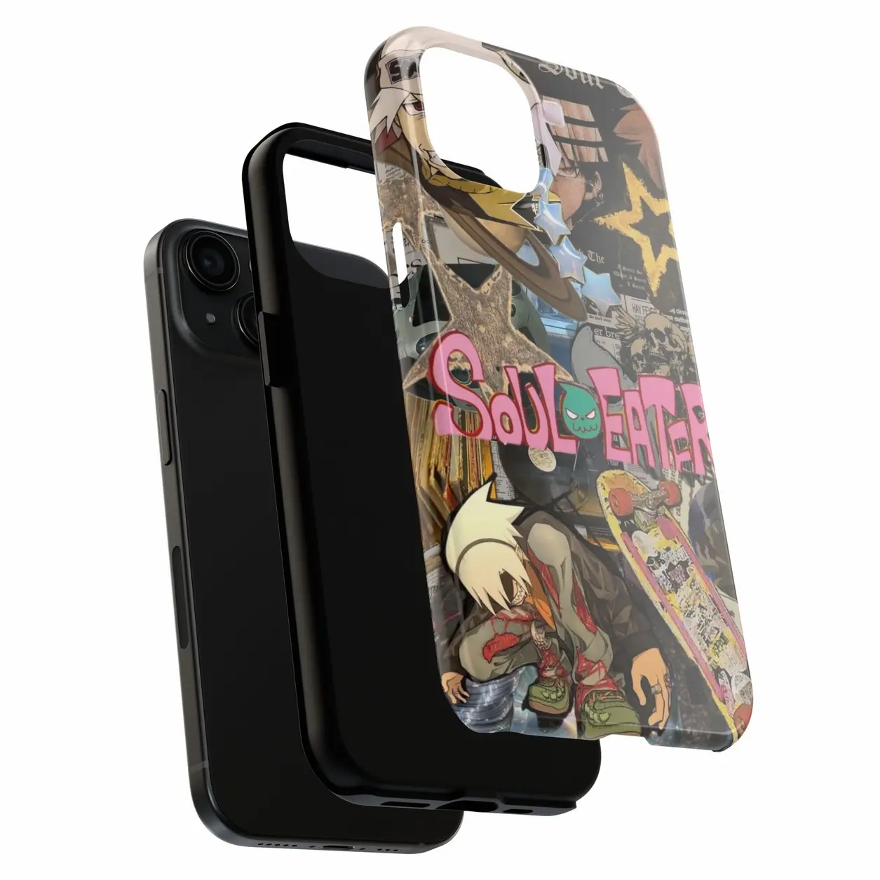 SOUL'd OUT iPhoneケース Soul Eater Tough Phone Case Maka Albarn Anime Sports Cover for