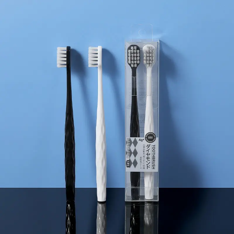 Wide Head Soft Bristle Toothbrush Set, Gentle Cleaning Oral Care Tool, Ideal for Sensitive Gums & Daily Hygiene Needs
