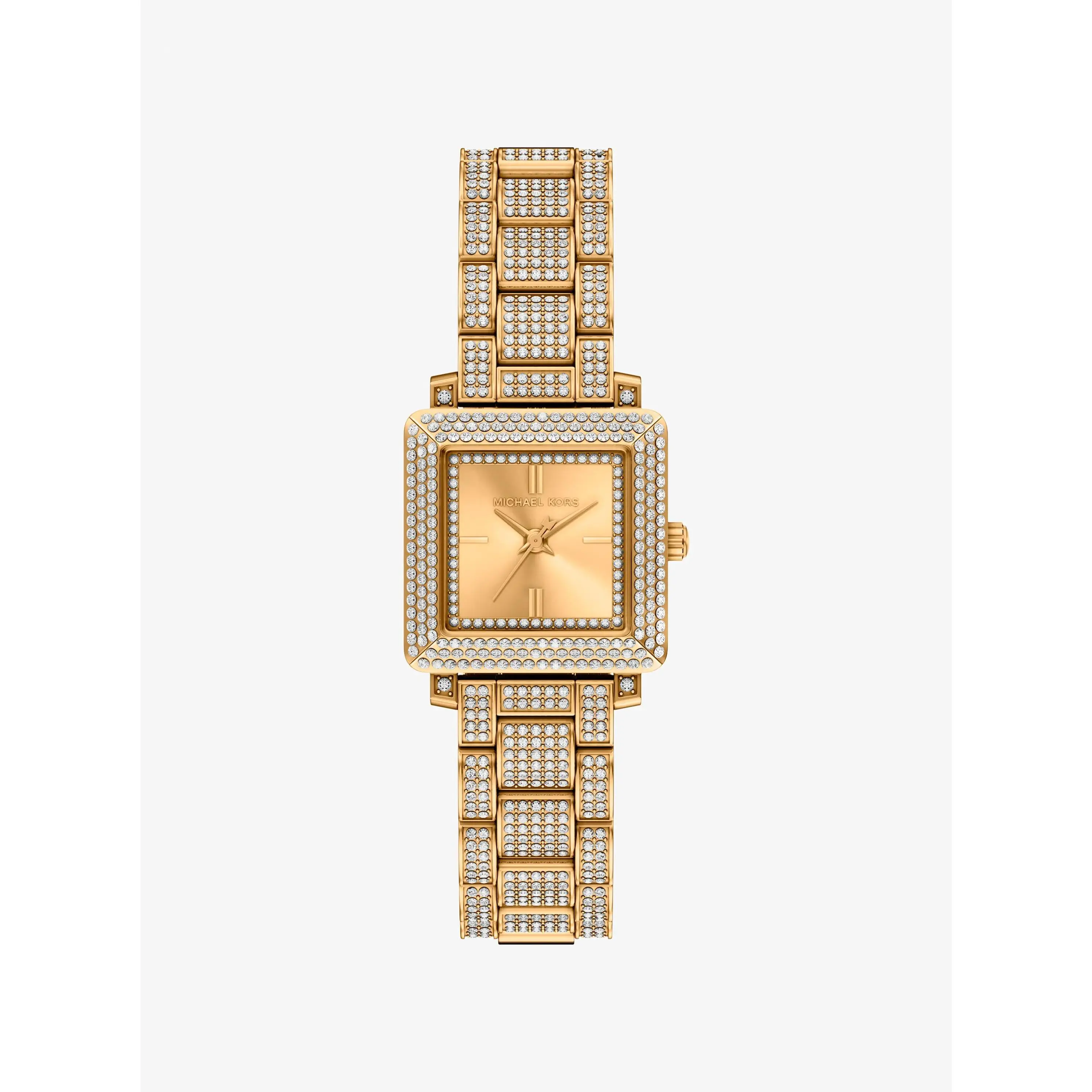 Petite Gwynn Pavé Gold-Tone Watch