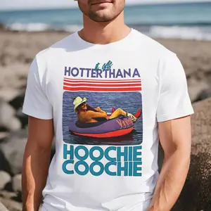 Chattahoocheee Alan Jacksonn Tshirt, Country Song Summer Shirt, It Gets Hotter Than A Yonder Southern, Unisex Short Sleeve Tee, Graphic Round Neck Tee