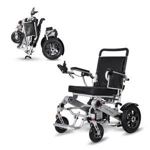 COBRA Foldable & Divisible Wheelchair, Folding Electric Wheelchair 400 Lb Capacity-500W- 14Miles All Terrain Electrical Wheelchair For Adults