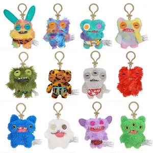 Fuggler Funny Ugly Monster Plush Doll Pendant Baby Fugg Cute Plush Doll Toy Kawaii Backpack Pendant Keychain Collectible Gifts