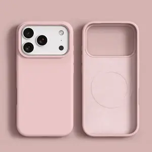 Luxury New Macaron Color Magnetic Shockproof Protective Phone Case Suitable for Smartphone iPhone 17 Pro Max 17 Air 17 16 15 14 Plus 13 12 11 Pro Max, Double layer Shell Design, Very Good Protection for Mobile Phones, Gift for iPhone Users