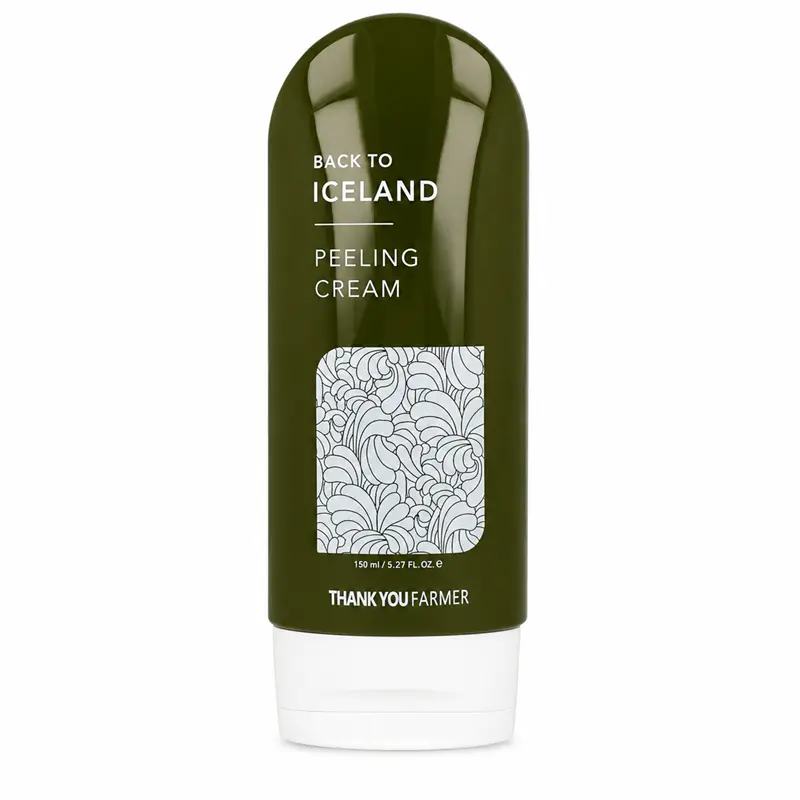THANK YOU FARMER Back To Iceland Peeling Cream 150ml | Gentle Facial Exfoliator