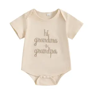 Pregnncy Announcement Baby Bodysuit Reveal Idea Surprise Gift for Husband, Grandma, Grandpa or Family