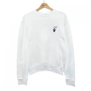 Pre-owned Off-White Cotton Small Leather Goods Sweatshirt Sweatshirt