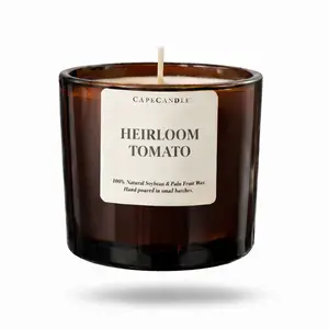Heirloom Tomato Amber Jar Candle