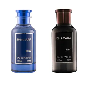 Bharara King Eau De Parfum & Bharara Double Bleu Bundle (3.4 Oz Each)