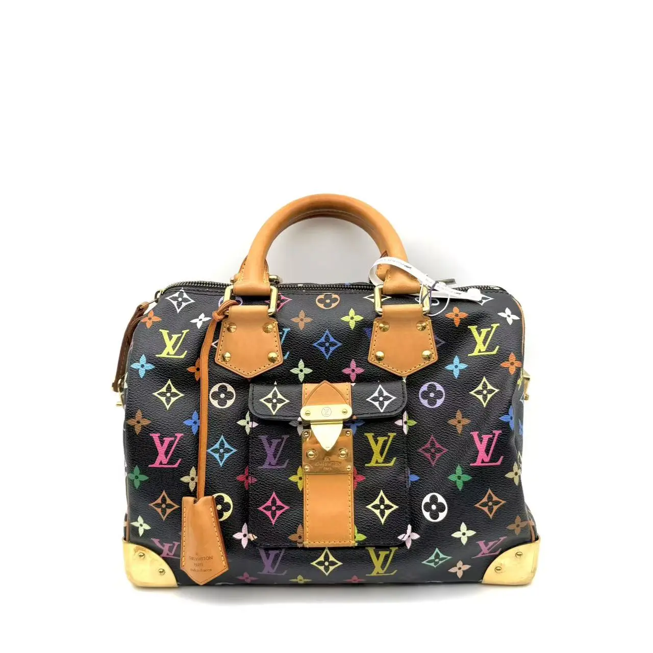 Pre-owned Louis Vuitton RL1 Black Murakami Speedy30 24840862