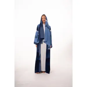 Mommy&Me - Ombré Elegance Abaya Set - Blue