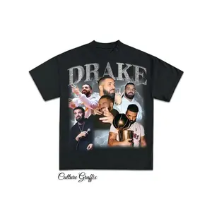 Drake Bootleg Shirt Black, Vintage Rap Hip Hop Tee Drake, Heavy Cotton Tee, Drake Bootleg T Shirt, Vintage Graphic Tee, Her Loss, Oversize Shirt, Vintage Outfit, y2k Styles TMN