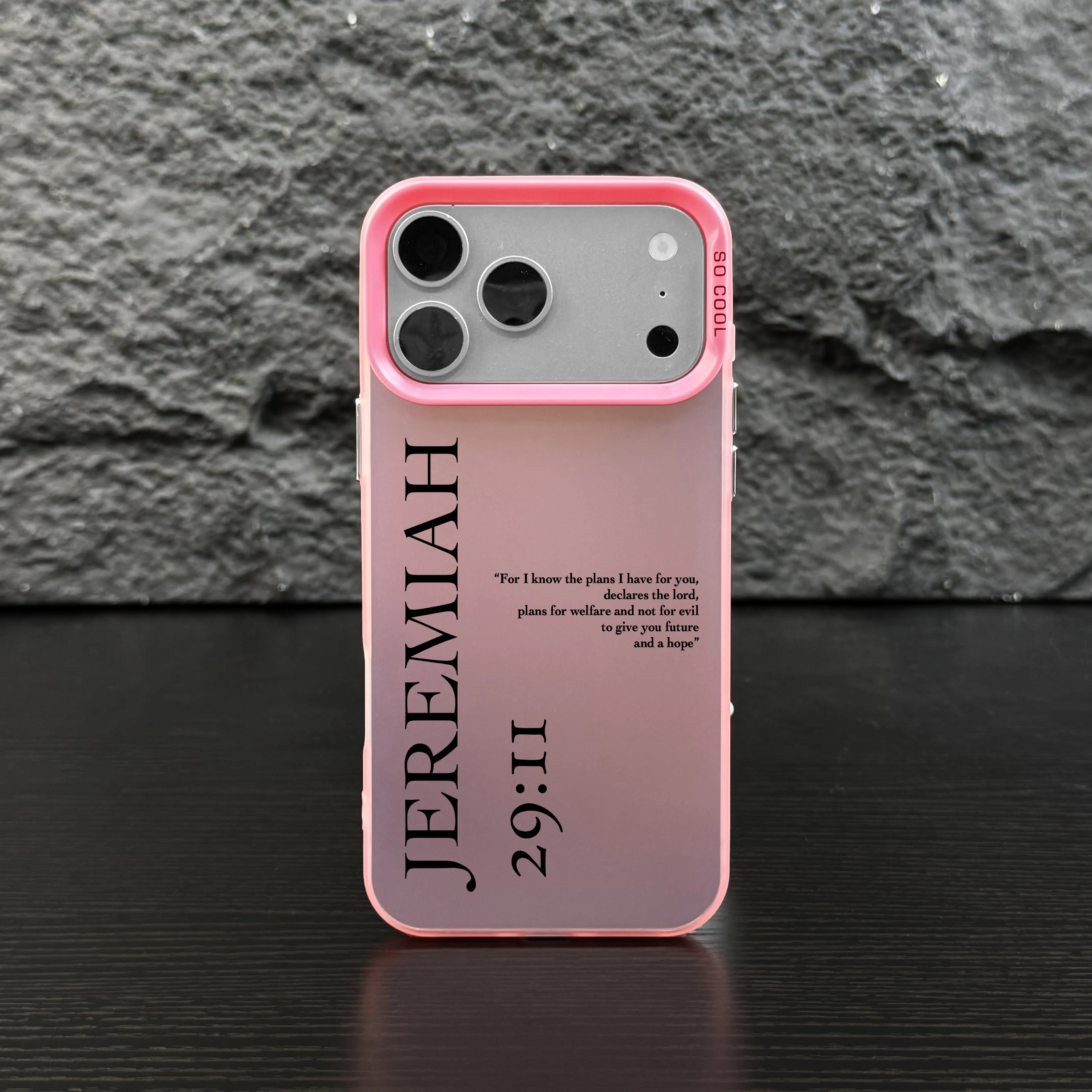 Jeremiah 29:11 IMD Laser Crafted Smartphone & Cellphone Case, Military-Grade Christian Casing - Shockproof Protector, Drop/Scratch-Resistant Accessories for iPhone 17 Air 16 15 14 Plus 13 12 11 Pro Max XR XS & Samsung Galaxy S26 S25 S24 S23 S22 S21-ZQ110