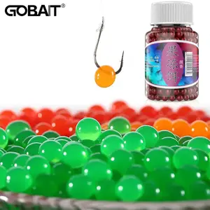 Nova Carp Fishing Bait - 300pcs Soft Jelly Lure Pills with Honey Attractant Flavor, 0.22 Inch Fish Eggs