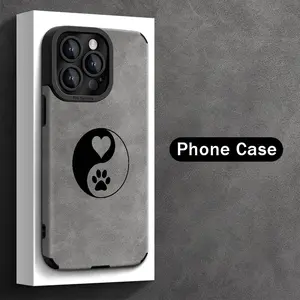 Care Bear Paw Pattern Phone Case, TPU + Leather Shockproof Full Protection Case, Suitable for iPhone 17/16/15/14/13/12/11 PRO MAX PLUS AIR XS and PROMAX, Ideal Gift for Friends and Family, QBJKTP64