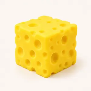 TikTok viral Extra-largecheese-shaped bubble toy: A highly realistic "food" stress reliever that can effectively alleviate stress and anxiety from work or study. It makes for an excellent small holiday gift or a delightful Christmas stocking stuffer.
