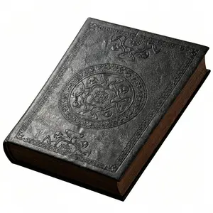 Vintage Leather Journal for Men - Soft Cover Lined Notebook, 180° Lay Flat Writing Diary, Classic Personal Journal 5.7" x 8.3",