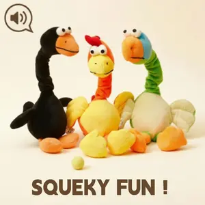 Screaming Chicken，Pet Plush Toy With Built In Sound Device, Interactive Sound Toy For Pets, Automatically Sounds When Hugging, Accompanies And Never Feels Lonely