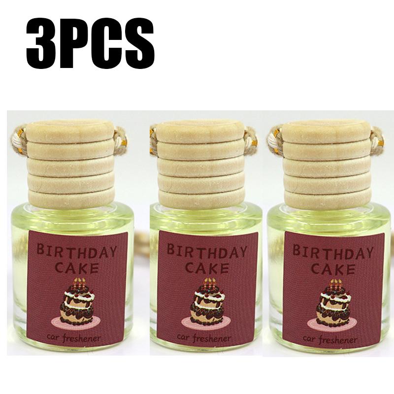 3PCS Scented Car Air Freshener - Long Lasting Car Diffuser - Last 60+ Days teakwood