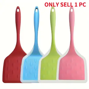 Silicone Spatula, 1 Count Non-stick Heat Resistant Spatula, Kitchen Cooking Utensils for Frying, Baking, Cooking, Kitchen Accessories, Nonstick Baking Tool