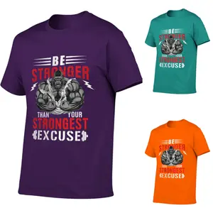 Gym Men T-shirts, Beast Mode Workout Shirt - Bold Gorilla Graphic & Red Slogan Design,Collection for Gym Meme Lovers & Strength Training Community, Mens Clothes,Holiday Gift for Dad,Husband,Boyfriend (Father's Day,Christmas,Birthday),Plus Size T-Shirts