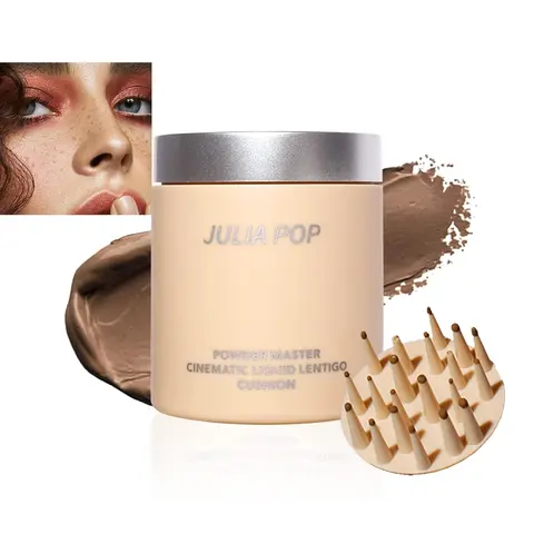 Light Brown Liquid Freckle Pen - Waterproof, Long-Lasting, Quick-Dry Makeup Product with Jar for Lifelike, Natural-Look Cosmetic Application
