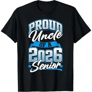 2026 Graduation Humor Proud Senior T-Shirt Unisex