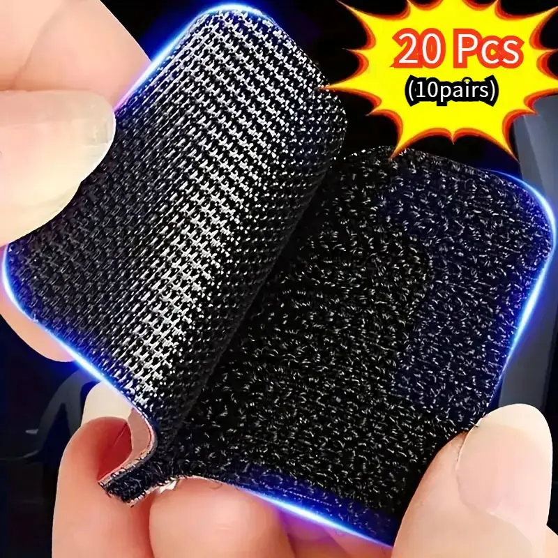 Residue-Free Stickers, 20pcs - High-Strength, Fixing Stickers for Securing Car Mats And Home Floors, Anti-Skid Tape Stickers, Can Be Fixed In Seconds,