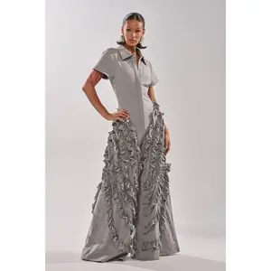 LEAH RUFFLE JUMPSUIT