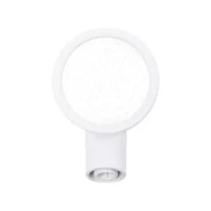 Millford Filtered Shower Head for Skin Health, High Pressure Handheld for Hard Water, Natural Vitamin C Shower Filter
