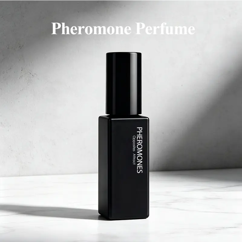 Pheromone Perfume Oil for Men, Long Lasting Attraction Cologne with a Woody Musk and Herbal Oud Scent, Alcohol-Free Essential Oil Formula, Long Lasting Fragrance, Fragrance Oud, Earthy Woody Scent, Essential Oils