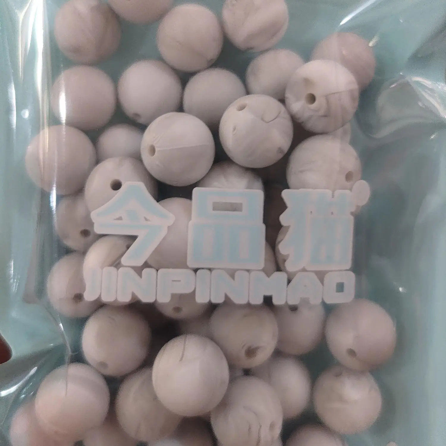 YM397005 Marble gray 50pcs 15mms