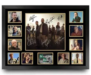 BREAKING BAD SIGNED LIMITED EDITION No No Framed MEMORABILIA