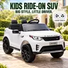 Garvee Licensed Land Rover 12V Kids Electric Ride-On Car - Parent RC, Batteries, LED Lights, Music, Spring Suspension, Safety Belt, PP+Metal, Kids Toys for Ages 2-8, Outdoor Play Toy, Boy Toddler Gifts