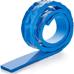 VEVOR Concrete Stamps, 91x 3 inch, Concrete Molds Rectangular Polyurethane Stamp Stone Tile Texture Mat, Slate floor Imprint Seamless Stamp Mat Concrete Texturing Skin for Outdoor Decorative, BlueVEVOR Super Brand Day