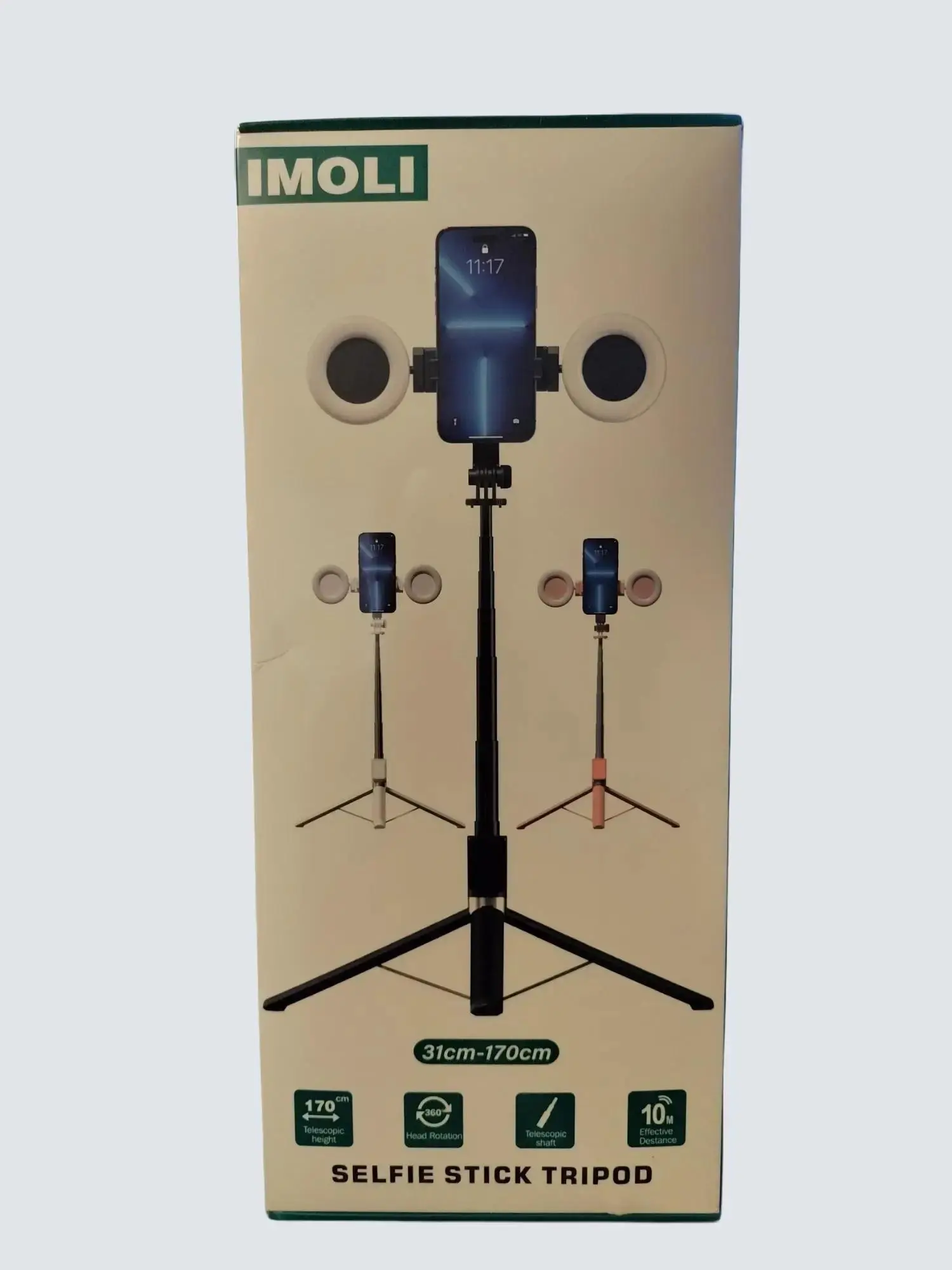 IMOLI SELFIE STICK TRIPOD Smartphone - Durable and Lightweight Design for Enhanced User Experience
