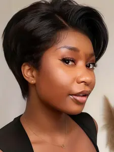 13x4x1 T Part Lace Frontal Wig, Body Wave Remy Human Hair for Women, 180% Density, Pre Plucked Natural Hairline with Baby Hair, Human Hair Silky, Human Hair Wigs